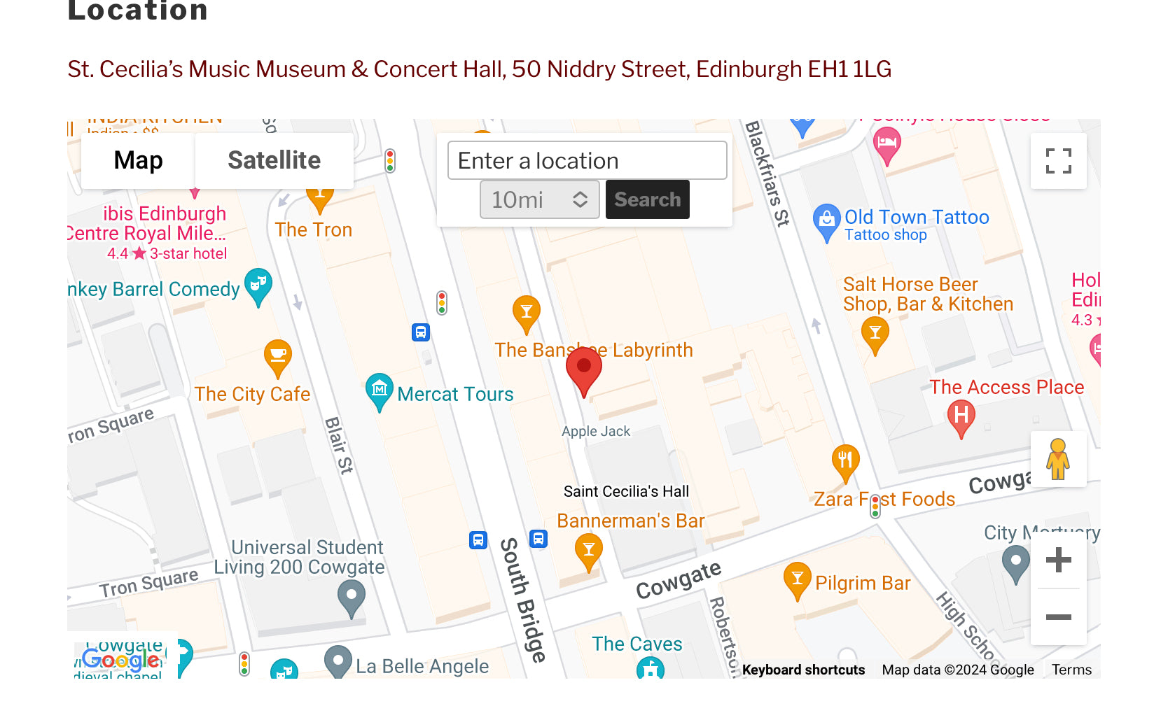 Discover The Harp at the Edinburgh Fringe 15/8 11am St Cecilias Hall