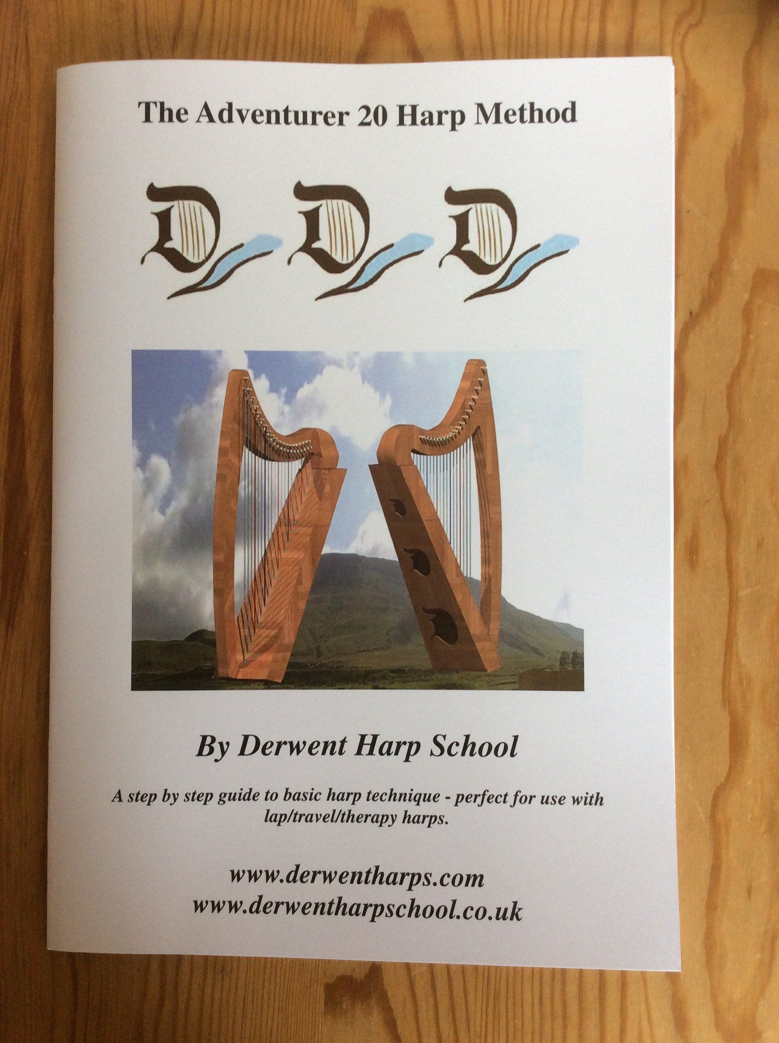 Adventurer 20 Harp Method By Derwent Harp School