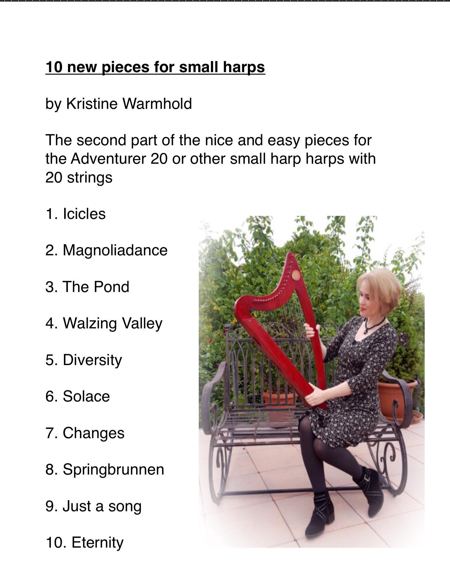 10 Pieces for the Adventurer 20  vol 2 by Kristine Warmhold